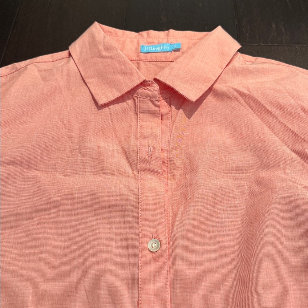 J.McLaughlin Cotton Button Down Shirt - Picture 3 of 6